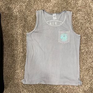 Brand new! Gray Victoria secret PINK tank top